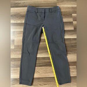 LOFT Petites Charcoal Skinny Pants